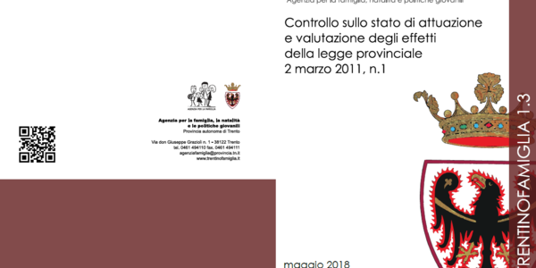Immagine decorativa per il contenuto Controllo sullo stato di attuazione e valutazione degli effetti della l.p. 2 marzo 2011, n. 1
