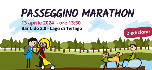 Immagine decorativa per il contenuto Partecipa alla Passeggino Marathon al lago di Terlago!