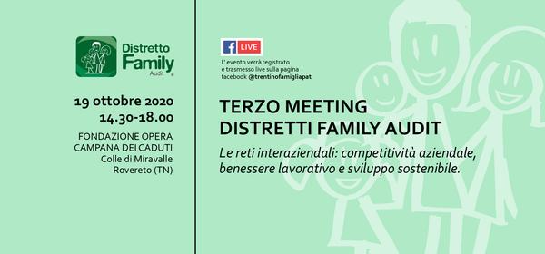 Immagine decorativa per il contenuto A Rovereto la terza edizione del meeting “Distretti Family audit” 