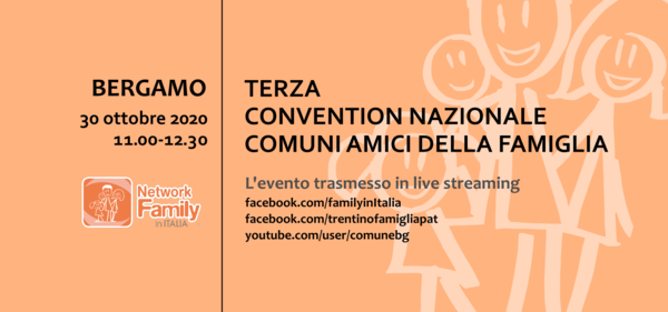 Immagine decorativa per il contenuto Terza Convention nazionale dei Comuni amici della famiglia