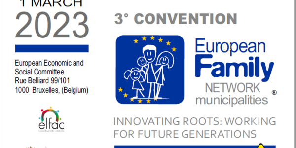 Immagine decorativa per il contenuto Terza Conferenza europea: protagonista il network "Family in Europe"