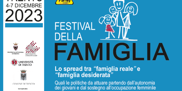 Immagine decorativa per il contenuto Svelato il tema della 12ma edizione del Festival della famiglia 2023