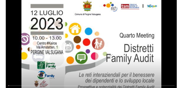 Immagine decorativa per il contenuto Hai perso il 4° Meeting sui Distretti Family Audit? Ecco il video!