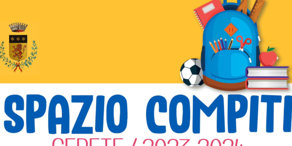 Immagine decorativa per il contenuto Nel Comune di Cerete lo spazio compiti 2023-2024