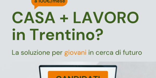 Immagine decorativa per il contenuto Casa (gratis) e lavoro a 8 giovani: il bando "Coabitazione" è stato prorogato al 30 aprile 2024