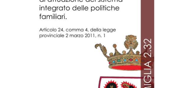 Immagine decorativa per il contenuto Lo stato di attuazione delle politiche familiari 2023