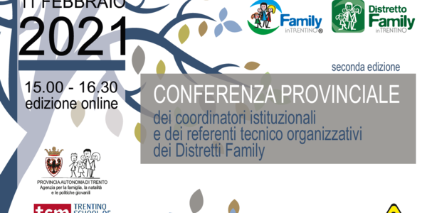Immagine decorativa per il contenuto Conferenza provinciale dei Coordinatori e dei Referenti dei Distretti Family 
