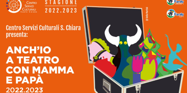 Immagine decorativa per il contenuto "Anch'io a teatro con mamma e papà" con la tariffa ridotta "family"