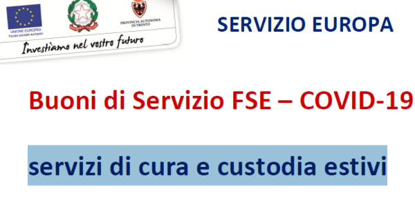 Immagine decorativa per il contenuto Buoni di Servizio FSE – COVID‐19