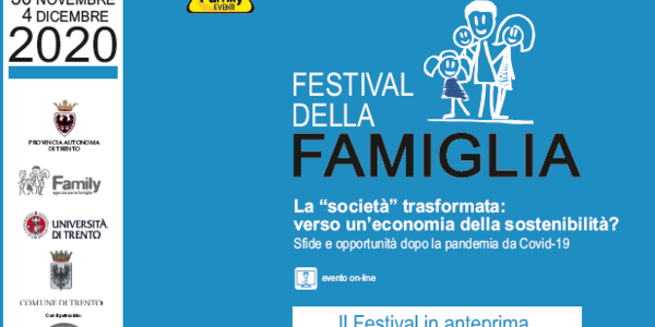 Immagine decorativa per il contenuto Quinta giornata del Festival della famiglia 2020