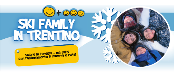 Immagine decorativa per il contenuto Ski family: i figli sciano gratis con lo skipass di mamma o papà