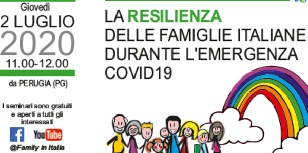 Immagine decorativa per il contenuto A Perugia tappa per parlare della resilienza delle famiglie italiane