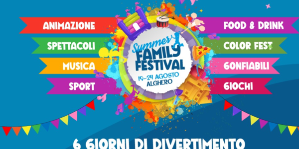 Immagine decorativa per il contenuto Il Summer family Festival nel comune di Alghero