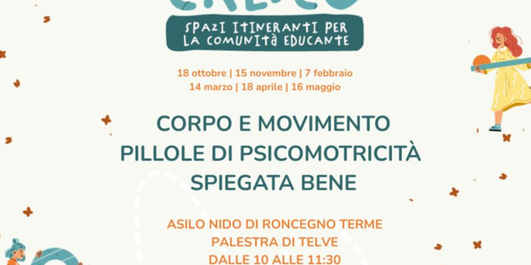 Immagine decorativa per il contenuto Cresco Spazi itineranti per la comunità educante