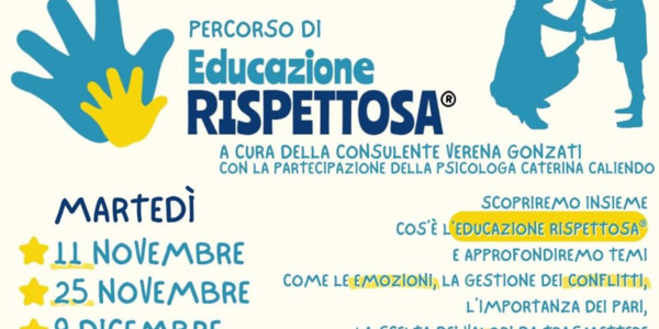 Immagine decorativa per il contenuto Percorso di Educazione rispettosa