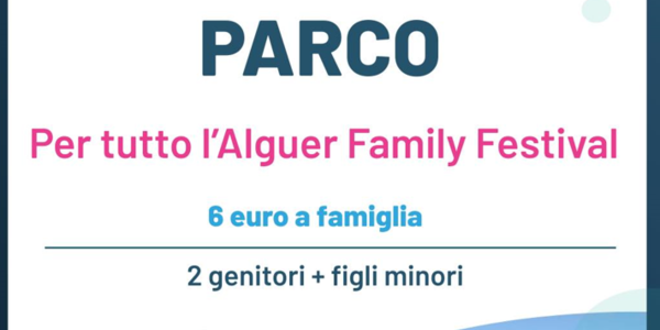 Immagine decorativa per il contenuto Alghero family festival: "ticket family parco" di Porto Conte