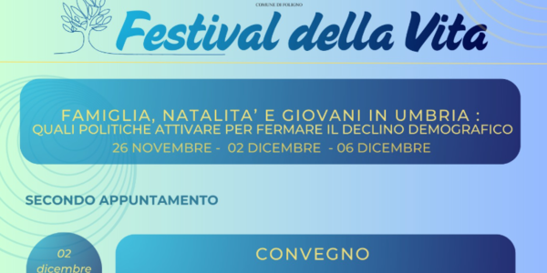 Immagine decorativa per il contenuto Festival della Vita