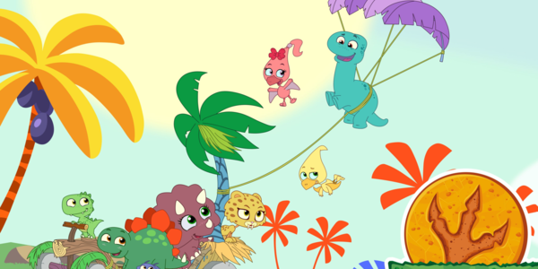 Immagine decorativa per il contenuto Dal 16 febbraio su Rai Yoyo arrivano i "DinoCuccioli"