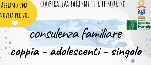 Immagine decorativa per il contenuto Consulenza familiare: coppia, adolescenti, singolo