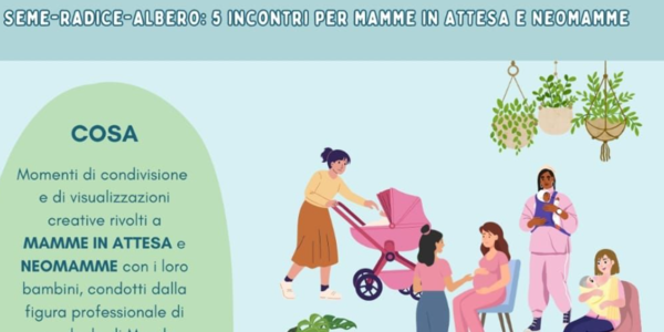 Immagine decorativa per il contenuto Seminare futuro: cinque incontri per mamme in attesa e neomamme