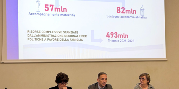 Immagine decorativa per il contenuto Friuli Venezia Giulia: per il triennio 2026-2028 stanziato quasi mezzo miliardo per la famiglia
