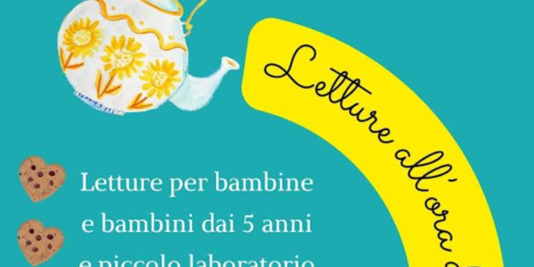 Immagine decorativa per il contenuto Letture all'ora del tè