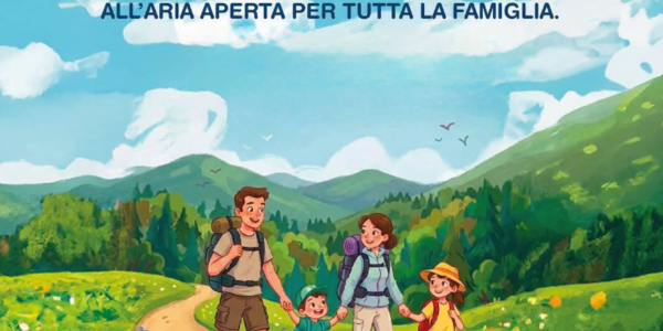 Immagine decorativa per il contenuto Family trail per il benessere in famiglia nel verde