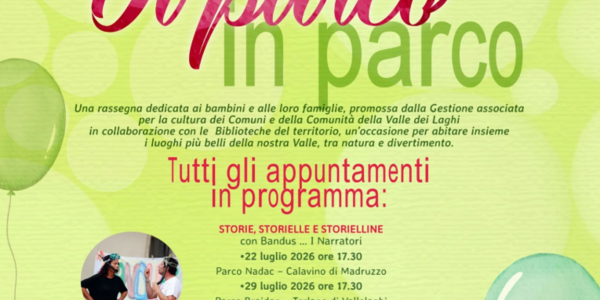 Immagine decorativa per il contenuto Di parco in parco. Un'estate di fiabe e di divertimento per tutta la famiglia