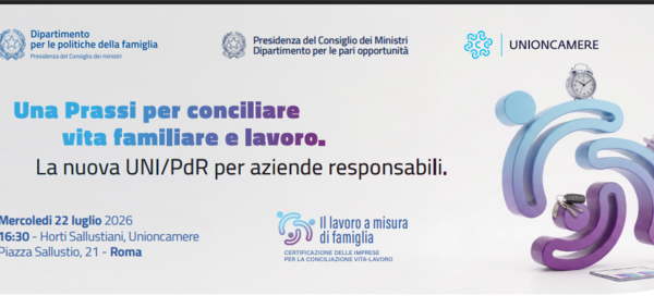 Immagine decorativa per il contenuto Conciliazione vita familiare e lavoro: presentazione della prassi UNI/Pdr 192:2026