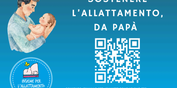 Immagine decorativa per il contenuto Sostenere l'allattamento da papà