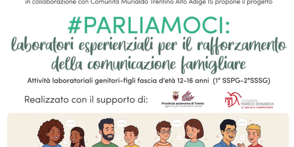 Immagine decorativa per il contenuto Parliamoci. Laboratori esperienziali per il rafforzamento della comunicazione familiare