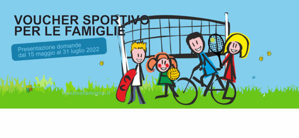 Immagine decorativa per il contenuto Voucher sportivo per le famiglie: domande fino al 31 luglio