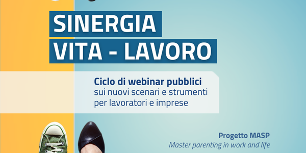 Immagine decorativa per il contenuto Ciclo di webinar pubblici 'Sinergia vita-lavoro'