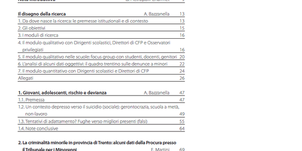 Immagine decorativa per il contenuto Indagine esplorativa sulla devianza giovanile in Trentino e il ruolo del gruppo