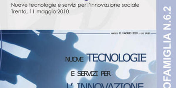 Immagine decorativa per il contenuto Nuove tecnologie e servizi per l'innovazione sociale
