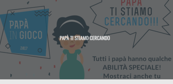 Immagine decorativa per il contenuto Papà in gioco