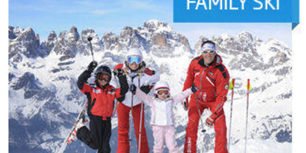 Immagine decorativa per il contenuto Ski family: sugli sci con mamma e papà