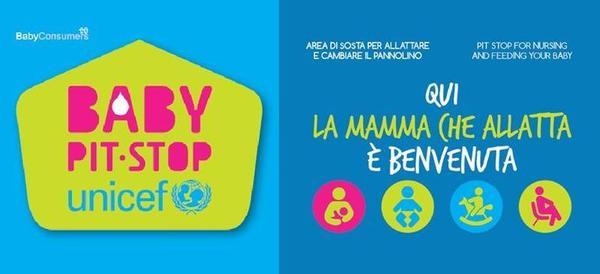 Immagine decorativa per il contenuto Baby Pit Stop Unicef